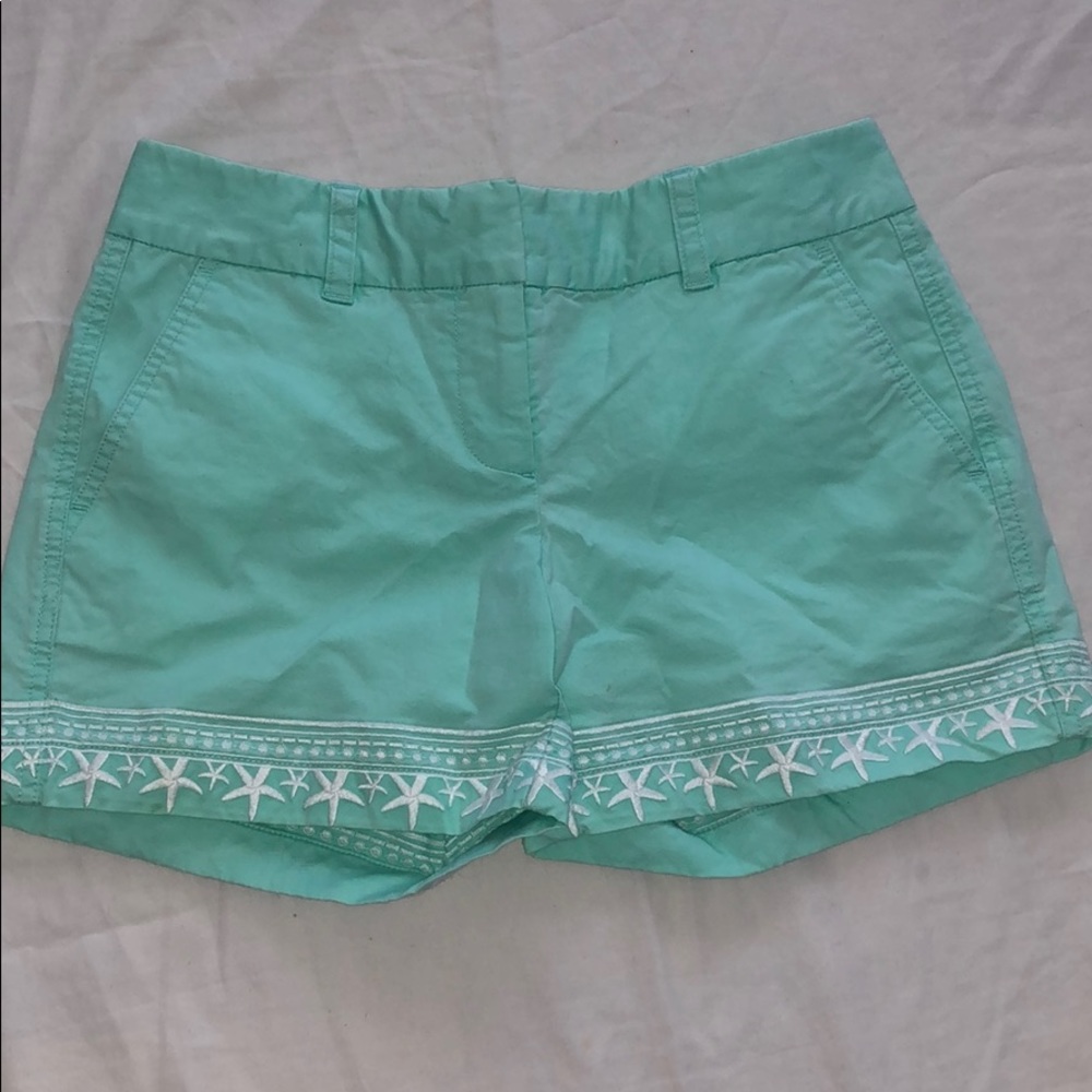 Aqua blue size 0 vineyard vines shorts